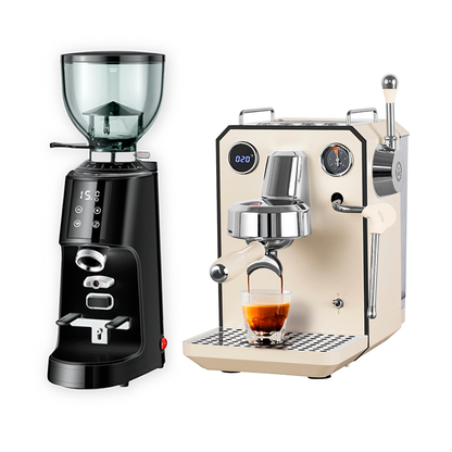 Espressomaskine 3006 og Kaffekværn Burr 64B 