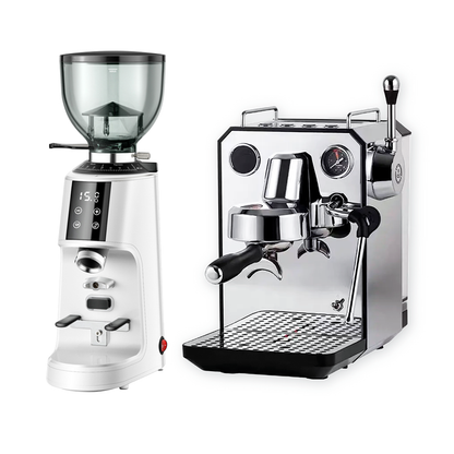 Espressomaskine 3006 og Kaffekværn Burr 64B 