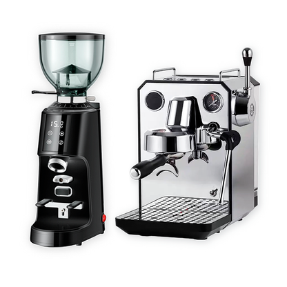 Espressomaskine 3006 og Kaffekværn Burr 64B 