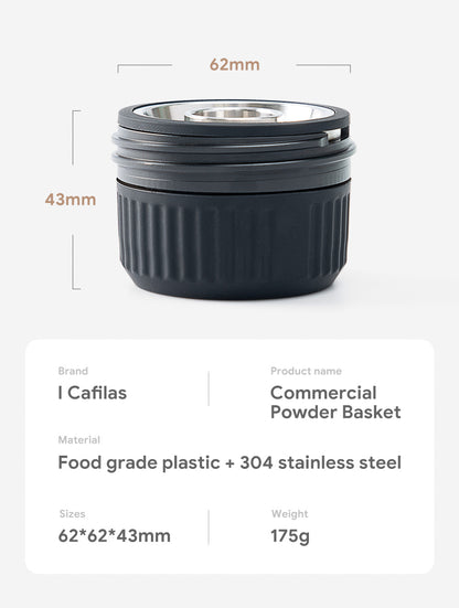 Barista-Bundle: Rejse-Espressomaskine & Professionelt 58mm Portafilter – Perfekt Espresso Overalt